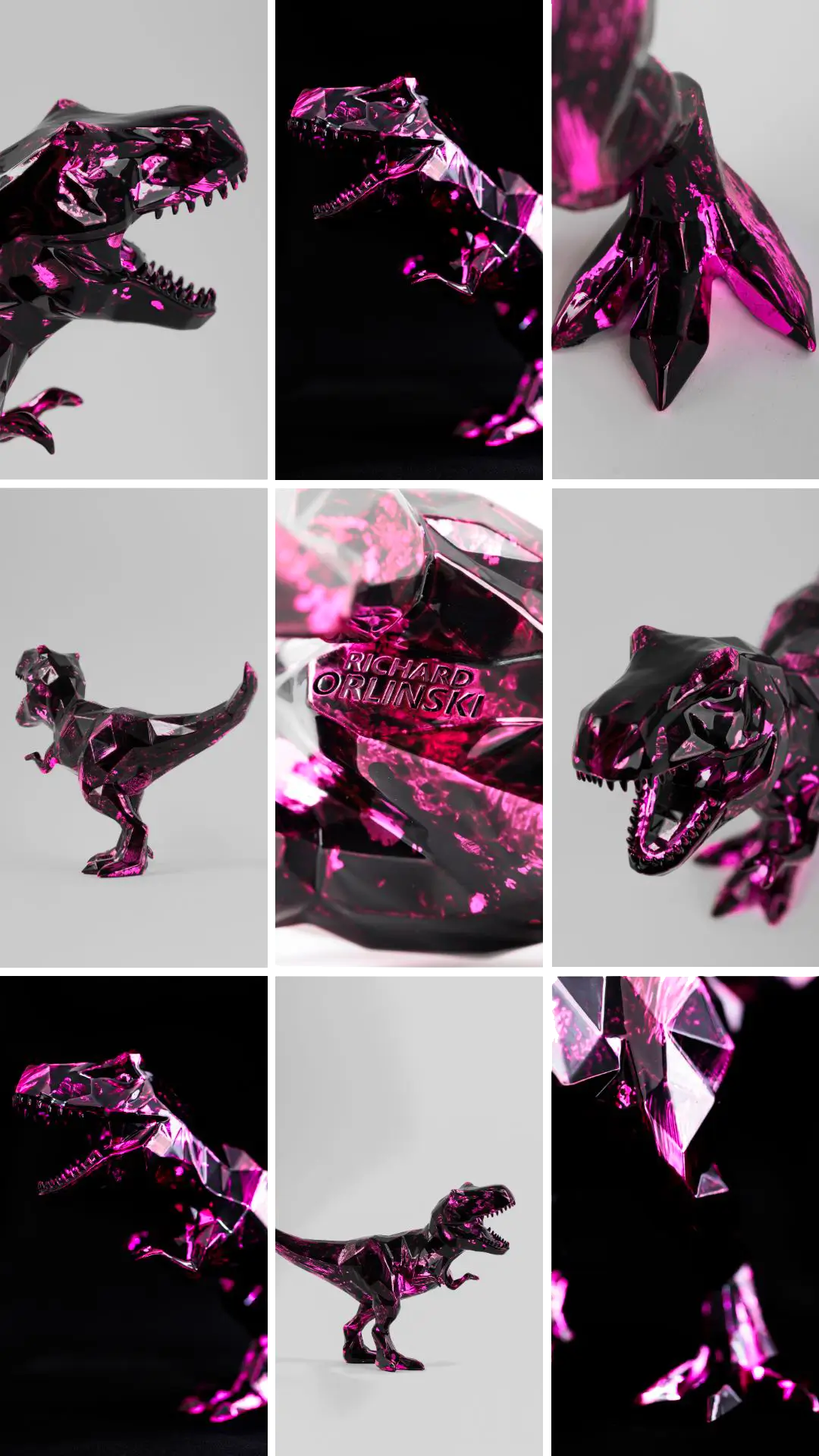 T-REX ATTACK BRUSHED NEON