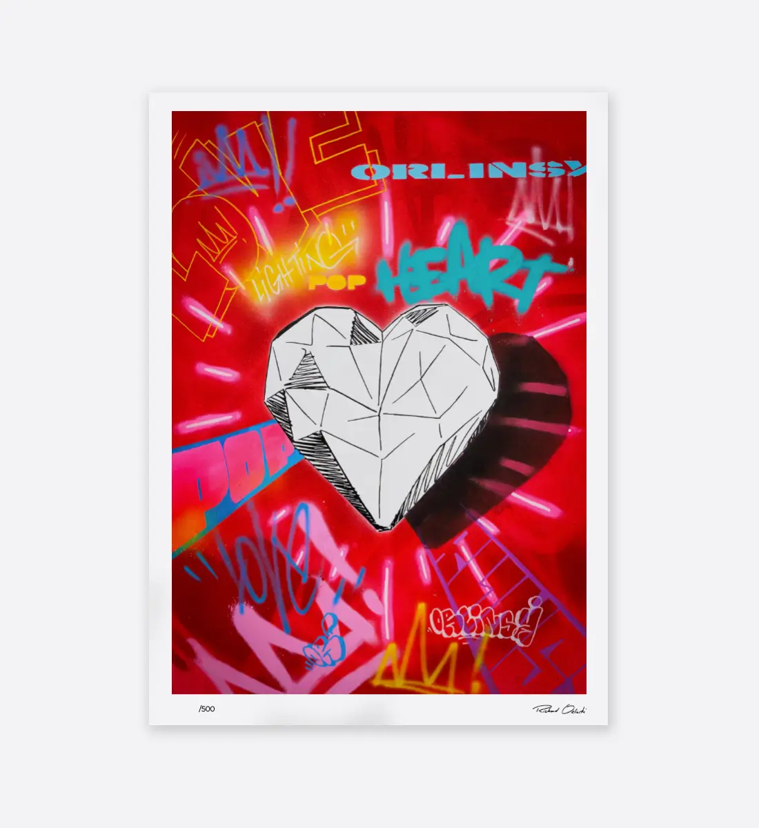 DIGIGRAPHIE "POP HEART"